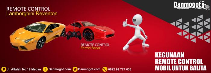 Kegunaan remote control bagi anak